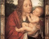 昆汀 马西斯 : Virgin and Child in a Landscape